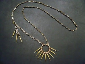 Image of Sun Spike Pendant Necklace