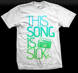 Image of TSIS Boombox Logo GLOW T-Shirt