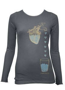 Image of Clean Water - L/S Hooded Shirt