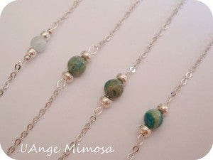 Image of Bracelets "1-2-3 nous irons au bras", 1 pierre