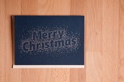 Image of Merry Christmas Letterpress Card