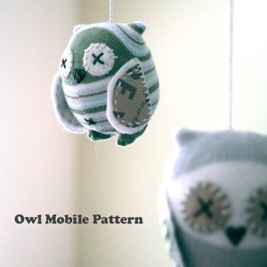 Image of Owl Mobile Pattern PDF