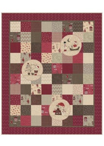 Image of Scandinavian Snowball Fun Quilt pattern