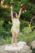 Image of GITI  Ruffled Sunsuit