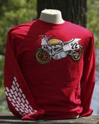 Image of Peoria Red Long Sleeve T-Shirt