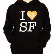 Image of I Hella Heart SF Hoodie