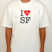 Image of I Hella Heart SF (white)