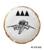 Image of Dancing bird plate