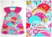 Image of reversible dress for age 1-2 yrs