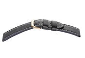 Image of Rhein Fils Watchstrap Saffiano Black