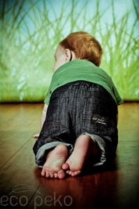 Image of organic denim jeans