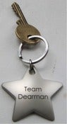 Image of Team Dearman Star Key Ring