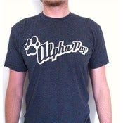 Image of Alpha Pup Logo T-Shirt (White Text)