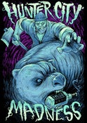 Image of "Lumberjack vs Bear" Black T-Shirt