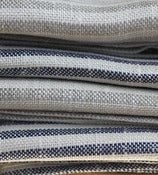 Image of Striped Linen Bath Towel
