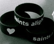 Image of Saints Alight Wristband