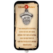 Image of Clink N Drink Abe Lincoln Quote