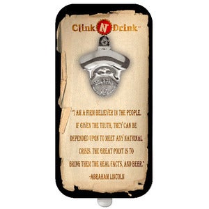 Image of Clink N Drink Abe Lincoln Quote