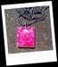 Image of Pink Rose Scrabble Tile Pendant