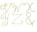Image of Pearl Letters