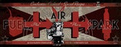 Image of "COMBUSTION COCKTAIL" poster  22" x 8.5" 