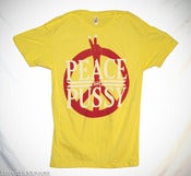 Image of Peace and pussy sunshine tee