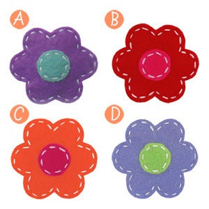 Image of big girl hair clips #1