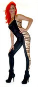 Image of 5 PANEL CLASSIC BLACK & TIGER UNITARD...