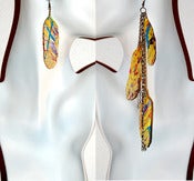 Image of "JOsephina" Feather Earrings