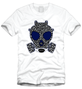 Image of White "Dark Midnight Blue" Gas Mask