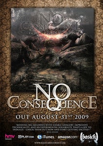 Image of NO CONSEQUENCE - Ltd Edition 'In The Shadow Of Gods' Poster