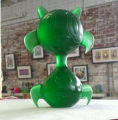 Image of Curiosity Emerald Ed - Nathan Hamill - De Korner Exclusive - FREE Boris Figure