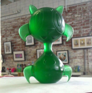 Image of Curiosity Emerald Ed - Nathan Hamill - De Korner Exclusive - FREE Boris Figure