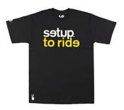 Image of To Ride T-Shirt // Pure Black