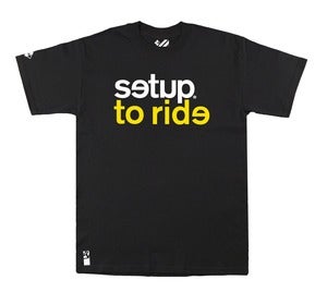 Image of To Ride T-Shirt // Pure Black