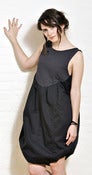 Image of Kleid - anthrazit/schwarz