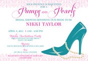 Image of Pumps and Pearls Invitation