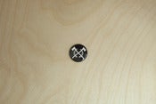 Image of Axe and Wreath Button