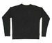Image of Black Crossgrain Ringspun Cotton Terry Crew