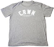 Image of CRWN GOODS TEE | grey heather