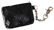 Image of Black/Silver PD Alligator Utility Pouch