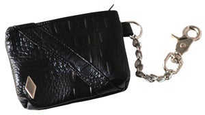 Image of Black/Silver PD Alligator Utility Pouch