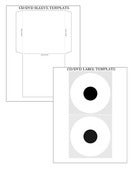 Image of PROJECT: CD/DVD SLEEVE & LABEL