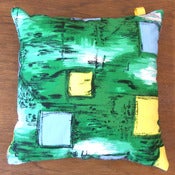 Image of COUSSIN 35 x 35 cm TISSU VINTAGE  REF.580
