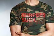 Image of Camo "Burpees Suck." 