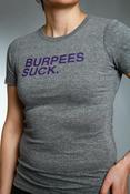 Image of Heather Grey "Burpees Suck."