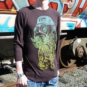 Image of Cthulhu Ninja Robo eco long sleeve