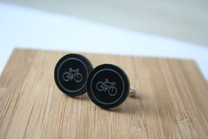Image of bicycle cuff links