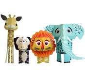 Image of THE WILD BUNCH PAPER ANIMALS
