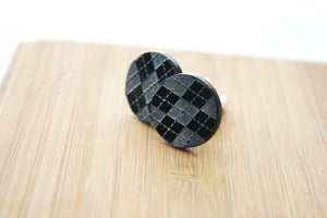 Image of argyle cuff links